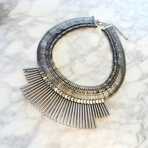Cool STATEMENT tribal collar necklace
